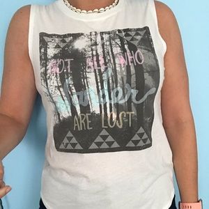 Not All Who Wander Are Lost Tank Top